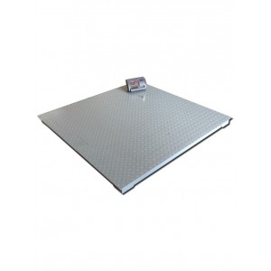 Plateforme de pesage - 1500 x 1500mm + Indicateur