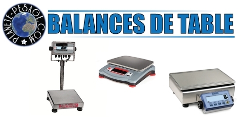 Balances de table, Pesage et outils de mesure